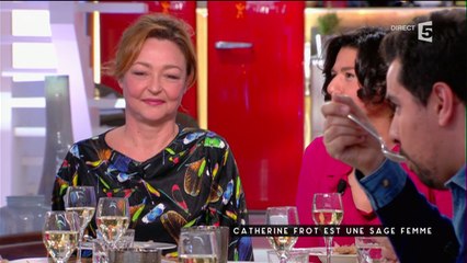 Catherine Frot est une sage femme - C à vous - 13/03/2017
