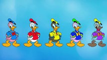 Finger Family Song DONALD DUCK Nursery Rhymes Kids Songs Minnie Daddy Finger Cookie Tv Vid