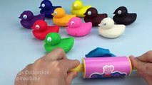 Fun Play and Learn Colours with Play Dough Ducks and Star Wars Molds Creative for Kids