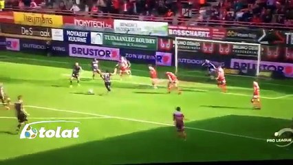 هدف تريزيجيه فى مرمى كورتراييك 1-0 الدورى البلجيكى |