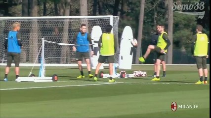 milan training session 13-03-2017