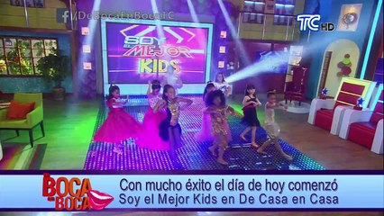 Con mucho éxito comenzó Soy el Mejor Kids en DCEC