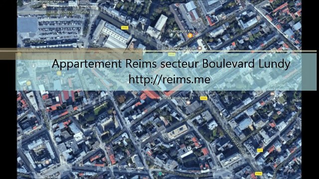 Immobilier à Reims boulevard Lundy - Alain STEVENS - 06 12 55 19 80 - Achat, vente à Reims