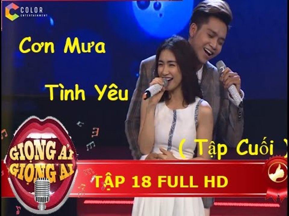 Giọng ải giọng ai | Tập 18 ( Tập cuối ) : Song ca Hòa Minzy vs Bạch Công Khanh Cực lãng mạn