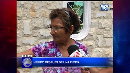 Un hombre fue herido al momento de salir de una fiesta en Guayaquil