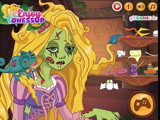 Disney Rapunzel Princess Games - Rapunzel Zombie Curse - Disney Princess Games for Girls