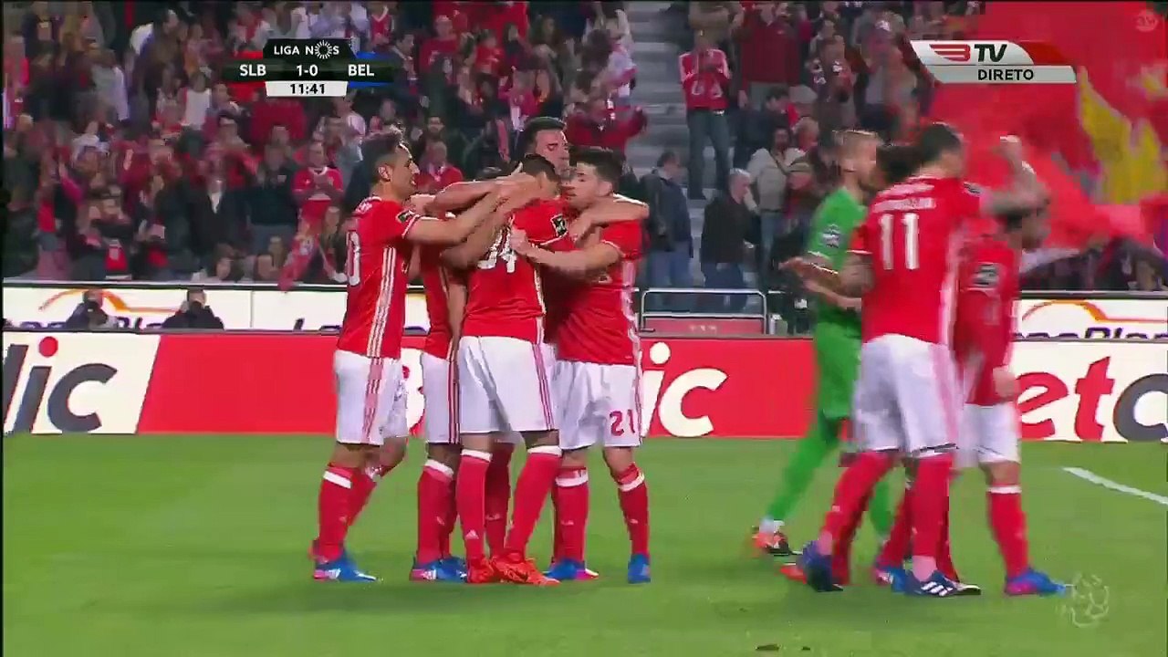 André Almeida Goal HD - S. L. Benfica 1 - 0 Belenenses 13.03.2017