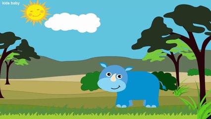 Learn Wild Animals Names With Sounds Kids English Nursery Rhymes