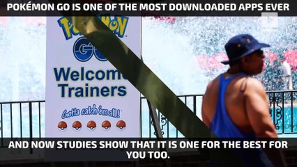 Pokémon Go actually makes people get more exercise