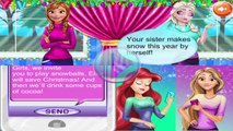 ηιgнтғαвℓε • Disney Princess Playing Snowballs | Ariel, Elsa, Anna & Rapunzel Games