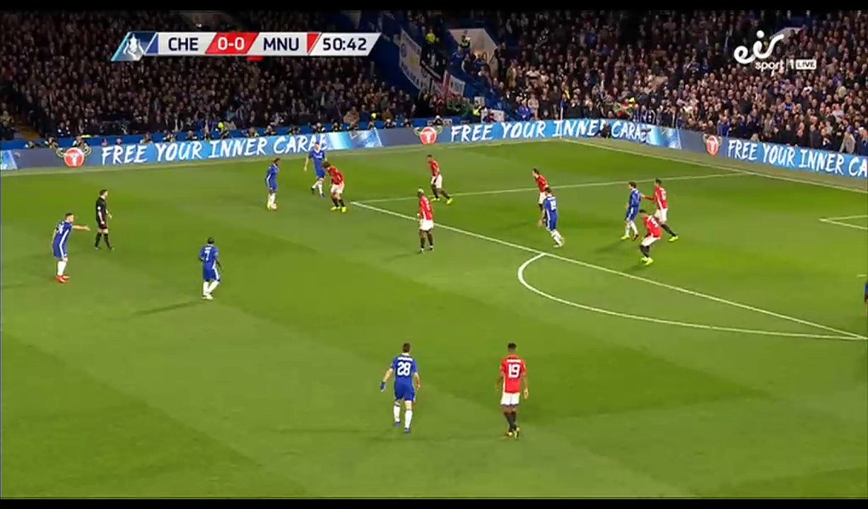 N'Golo Kante Goal HD - Chelsea 1-0 Manchester United - 13.03.2017
