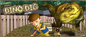 Dino Dans Dino Dig - Dino Dinosaurs Detective Kids Game Movie