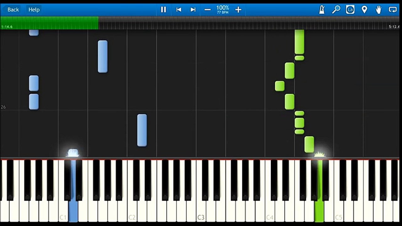クリスマスソング　（ピアノ）初級　back number