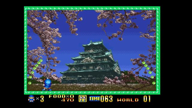 Super Pang (SNES) gameplay