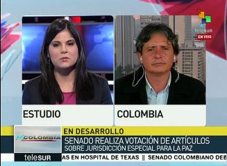 Senado colombiano decide este lunes si habrá JEP