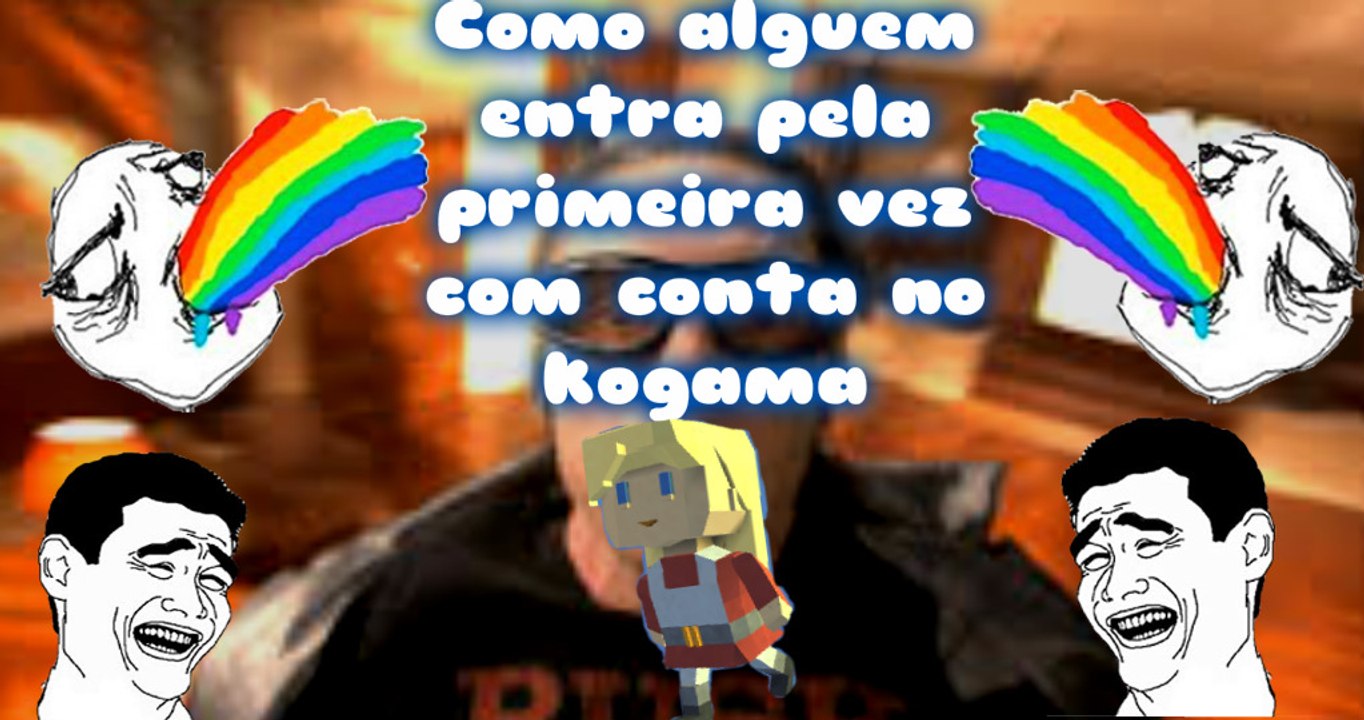 Um noob jogando