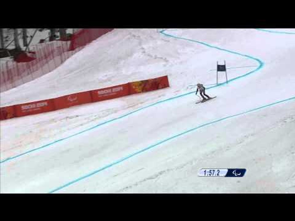 Petra Smarzova (2nd run) | Women's super combined standing | Alpine skiing | Sochi 2014 Paralympics