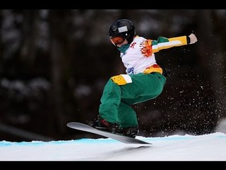 Ben Tudhope (3rd run) | Men's para snowboard cross | Alpine Skiing | Sochi 2014 Paralympics
