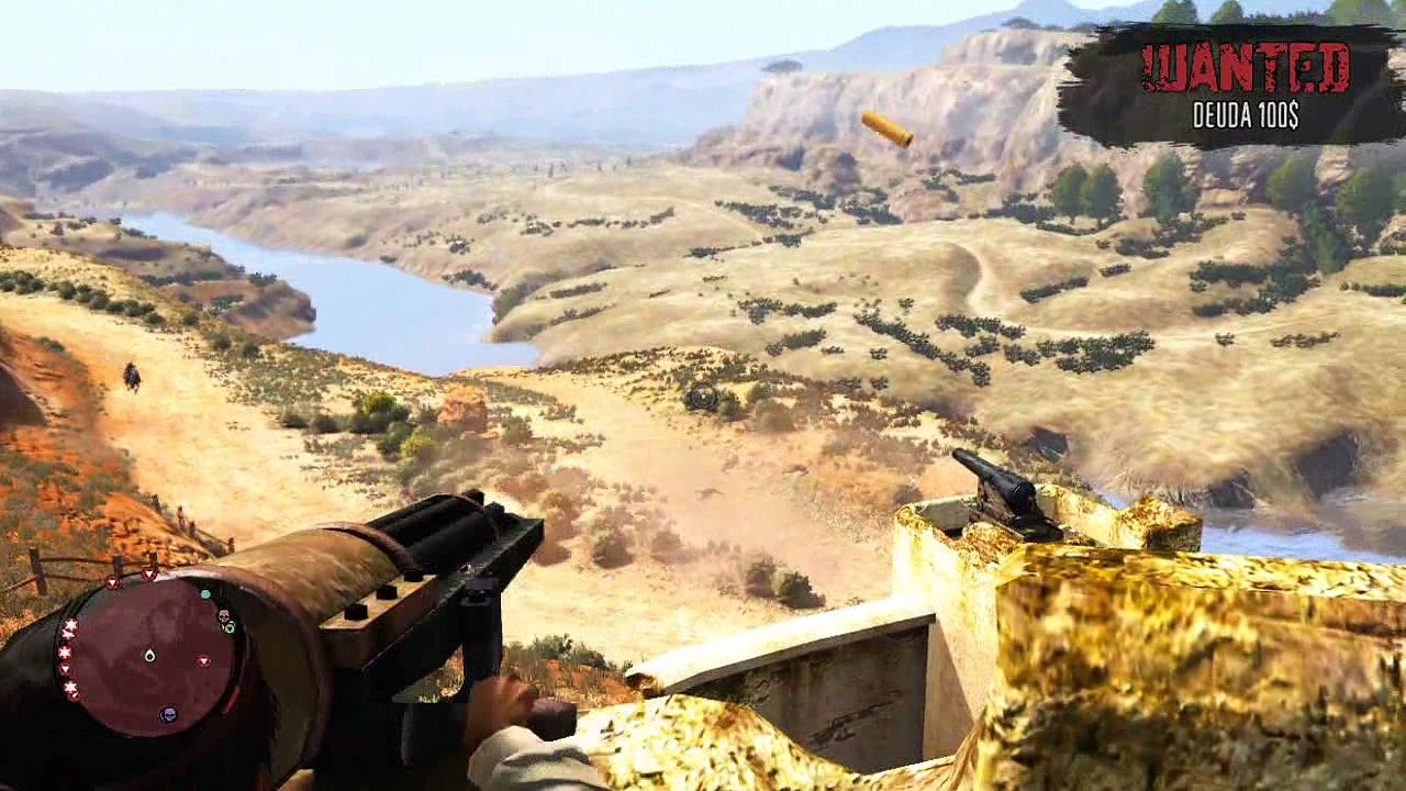 Red Dead Redemption - Random free mode shootout vs. cops/army