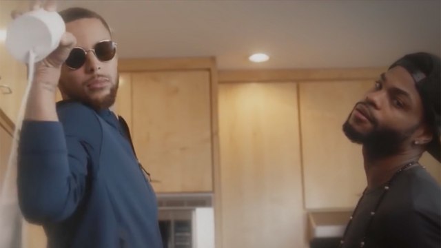 Steph Curry and King Bach Play Roommates in HILARIOUS Commercial