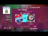Bergamo - Casalmaggiore 1-3 - Highlights - 20^ Giornata - Samsung Gear Volley Cup 2016/17