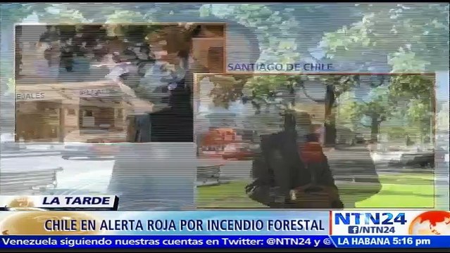 Al menos 6.000 personas han sido forzadas a evacuar zonas aledañas a incendios en Valparaíso, Chile