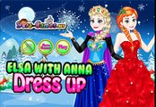 Disney Frozen Queen Elsa   Princess Anna Mermaid Fairy Princess Dress UP with Barbie Doll