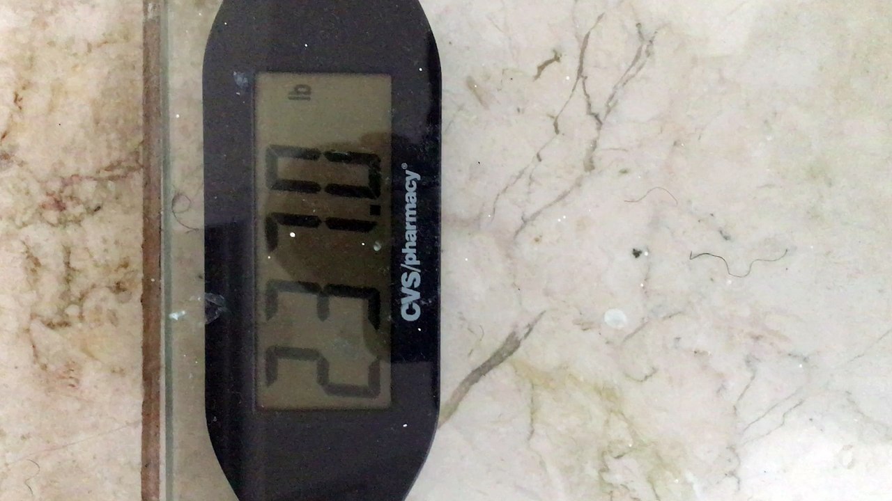 Weight for today