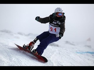 Nicole Roundy (3rd run) | Women's para snowboard cross | Alpine Skiing | Sochi 2014 Paralympics