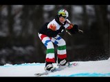 Veronica Plebani (3rd run) | Women's para snowboard cross | Alpine Skiing | Sochi 2014 Paralympics