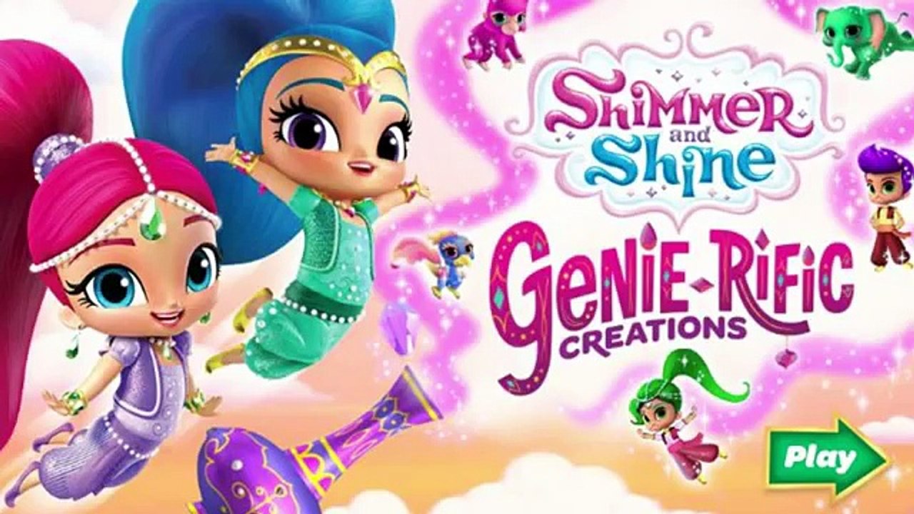 Shimmer and Shine Games - Creative Genie Maker - Nick Jr Games
