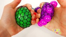 Learn Colors with Squishy Balls for Toddlers Kids and Children