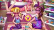 Игры для девочек—Пижамная вечеринка Супер Барби—Смотреть Мультфильмы Игры Для Детей