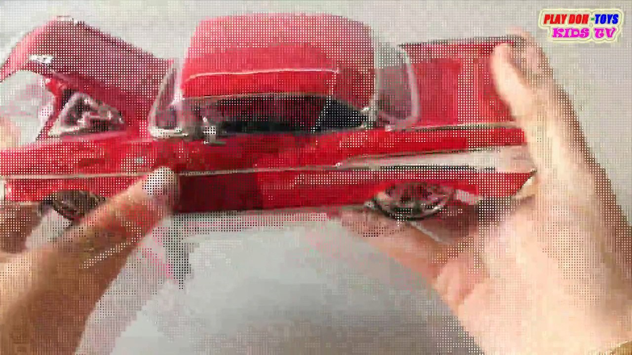 Автомобиль легковые автомобили Дети Коллекция для джада Дети красный игрушка Игрушки видео |