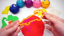 Играть и Узнайте цвета с играть тесто смайлик лицо зоопарк животное пресс-формы весело и Творческий для дитя