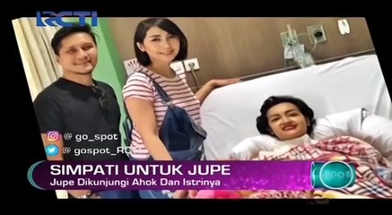 Ahok dan Istri Jenguk Julia Perez di RSCM