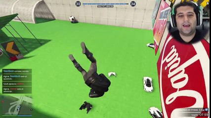 GTA V - FUTEBOL X TRABUCO, É MUITO DIFÍCIL ACERTAR!