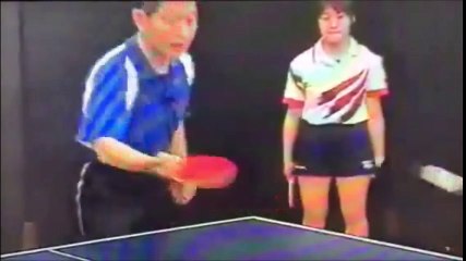 三木卓球教室。スイングスピード、ミート打ち