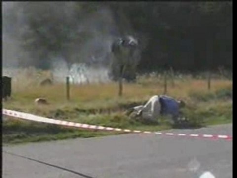 accident mini cooper rally crash