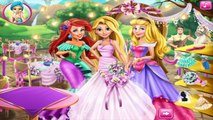 Barbies Birthday Party w/ Frozen Anna Elsa Disney Princess Rapunzel Jasmine Ariel Belle Sh