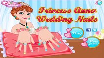 Принцесса Анна свадьба ногти дисней Принцесса замороженные Анна свадьба гвоздь Искусство игра для Дети