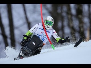 Oldrich Jelinek (2nd run) | Men's slalom sitting | Alpine skiing | Sochi 2014 Paralympics