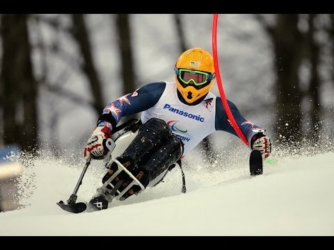 Jasmin Bambur (2nd run) | Men's slalom sitting | Alpine skiing | Sochi 2014 Paralympics