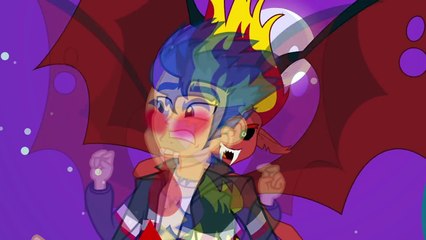 My Little Pony MLP Equestria Girls Transforms with Animation into Vampire