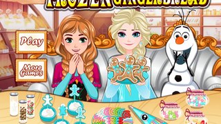 Готовка дисней Эльза для замороженные игра Игры имбирный пряник человек один человек Онлайн Принцесса