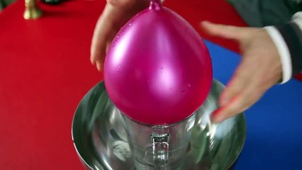 Busted water balloon in Slow Motion