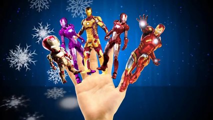 Superheroes Finger Family Nursery Rhymes | Captain America Hulk Ironman Spiderman Finger F