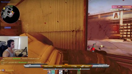CSGO: Freak's MM teammate 1v4s against FalleN