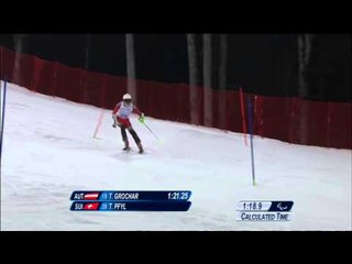 Thomas Pfyl (2nd run) | Men's slalom standing | Alpine skiing | Sochi 2014 Paralympics