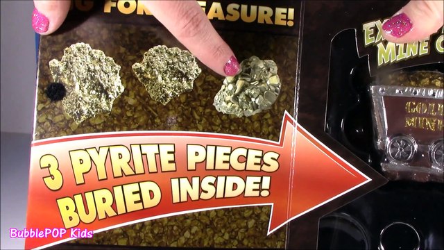 Cutting OPEN Squishy GOLD & Diamond Dig It BARS! What's INSIDE-Real 24k Pieces! Gold Mining Kit! FUN